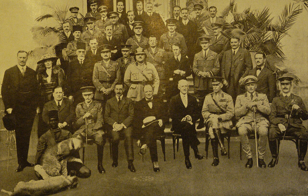 مذكرة ونستون تشرشل المكتوبة حول رسم حدود شرق الأردن يناير 1921